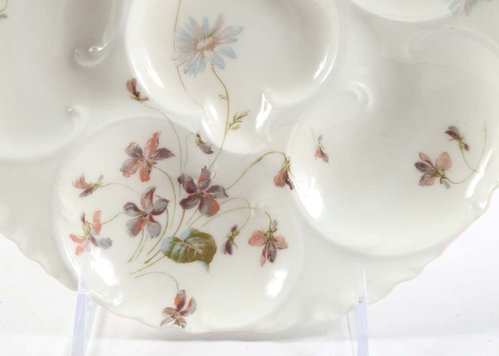 Haviland Limoges French Oyster Plates