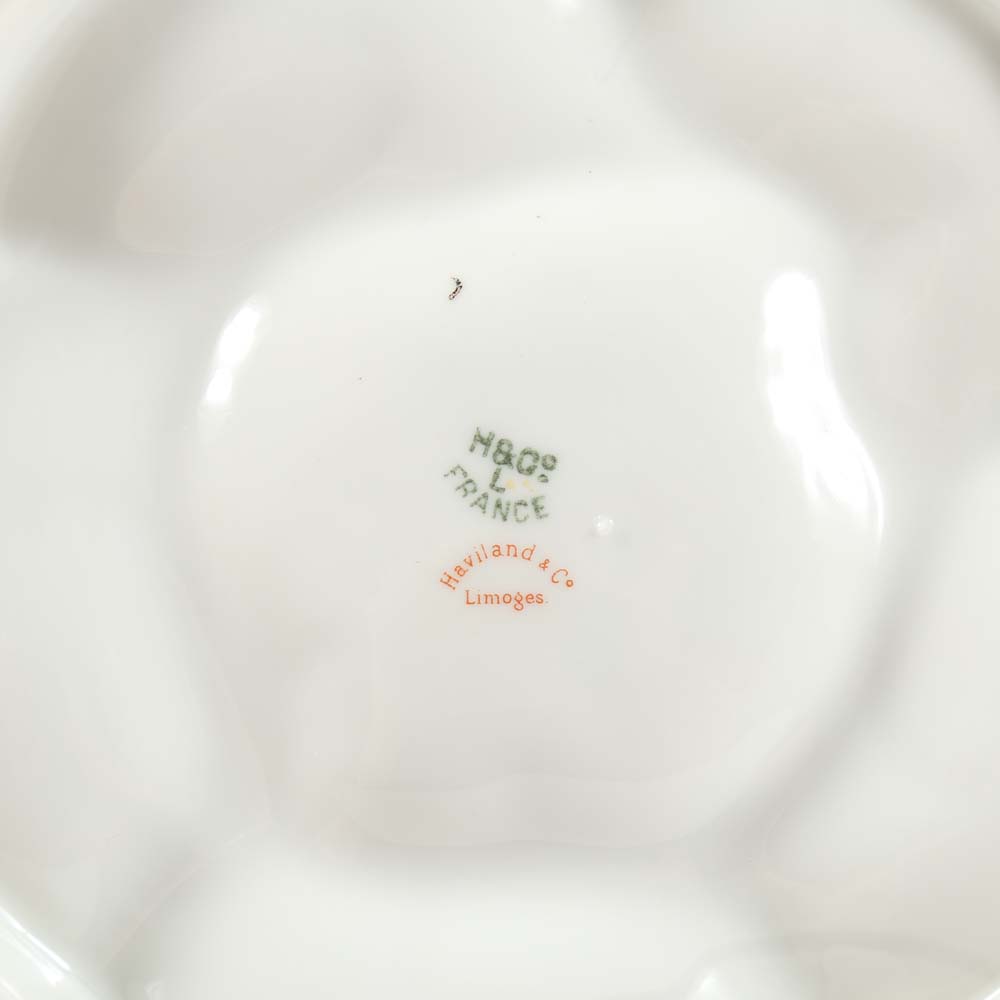Haviland Limoges French Oyster Plates