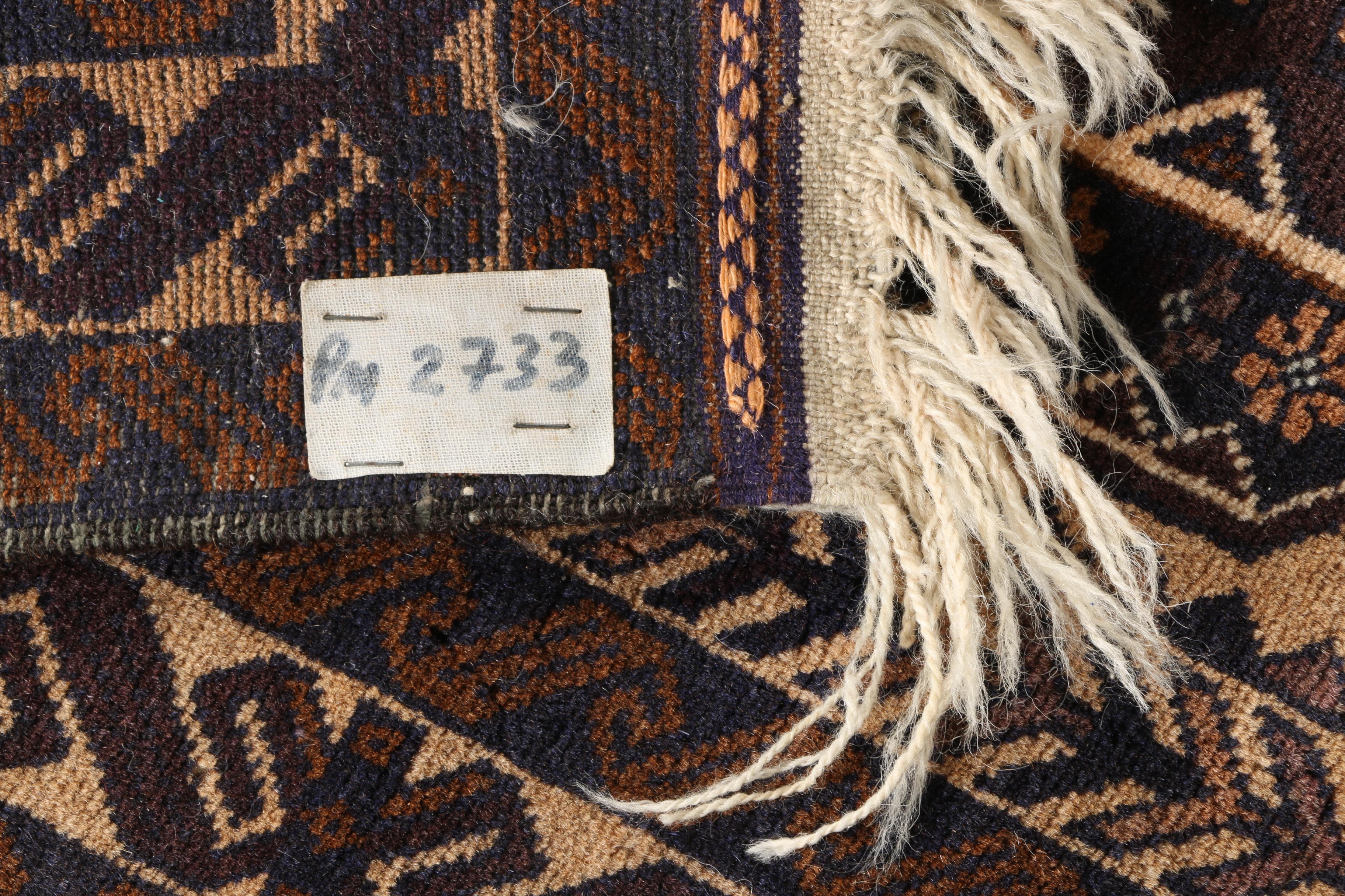 Hand-Knotted Pakistani Tribal Area Rug