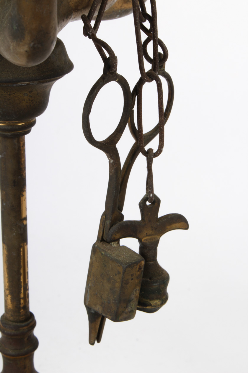 Vintage Brass Oil Lamps