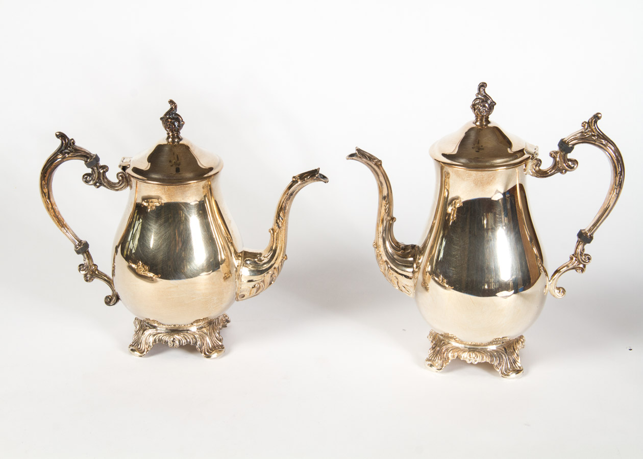 F. B. Rogers Silver Plated Tea and Coffee Service Set