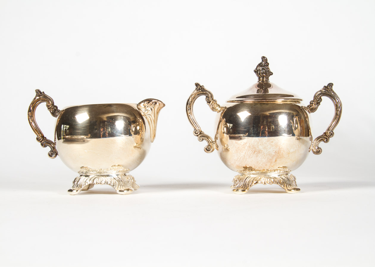 F. B. Rogers Silver Plated Tea and Coffee Service Set