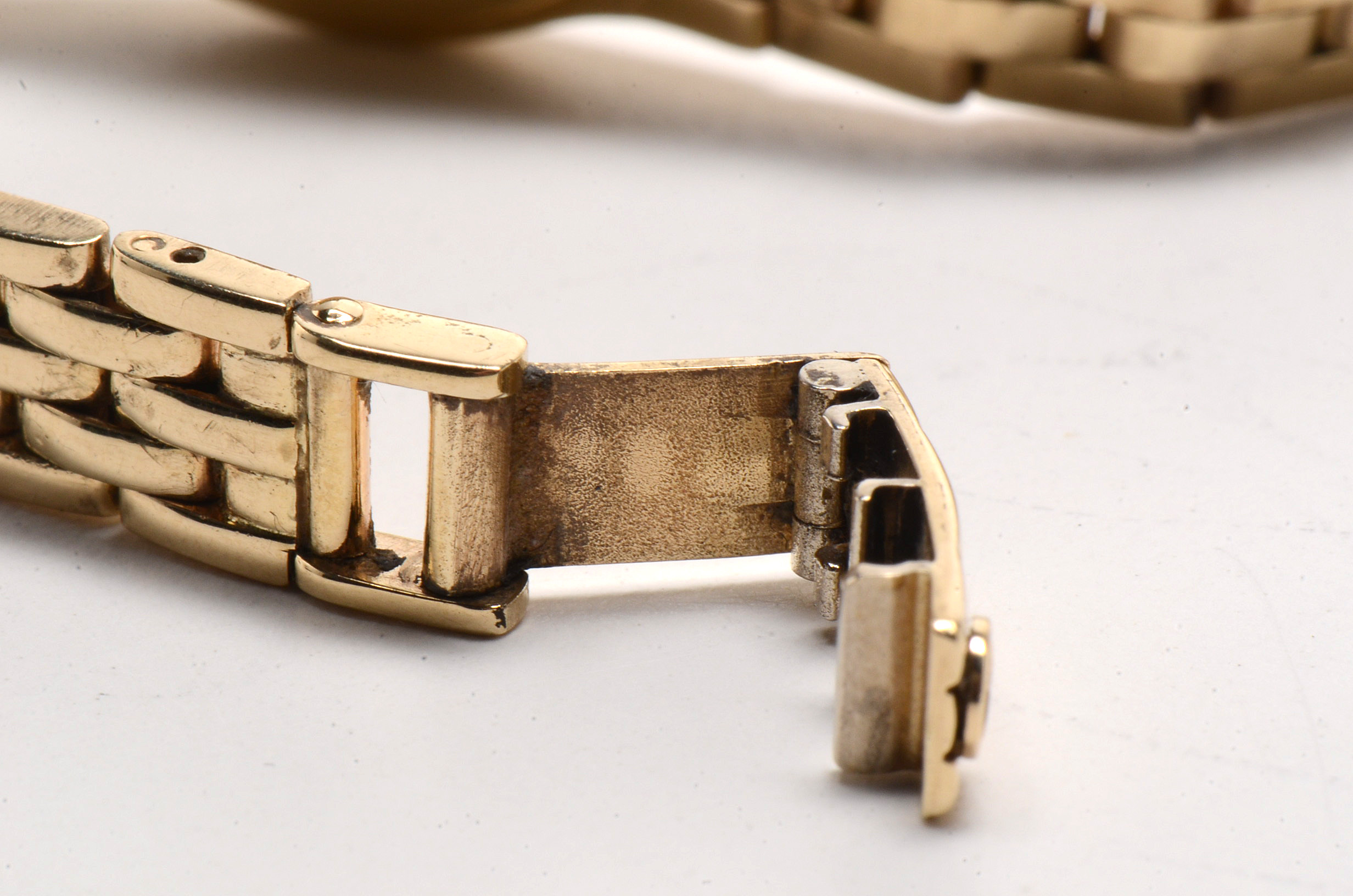 Women's Movado 14K Yellow Gold Diamond Swiss Made Watch