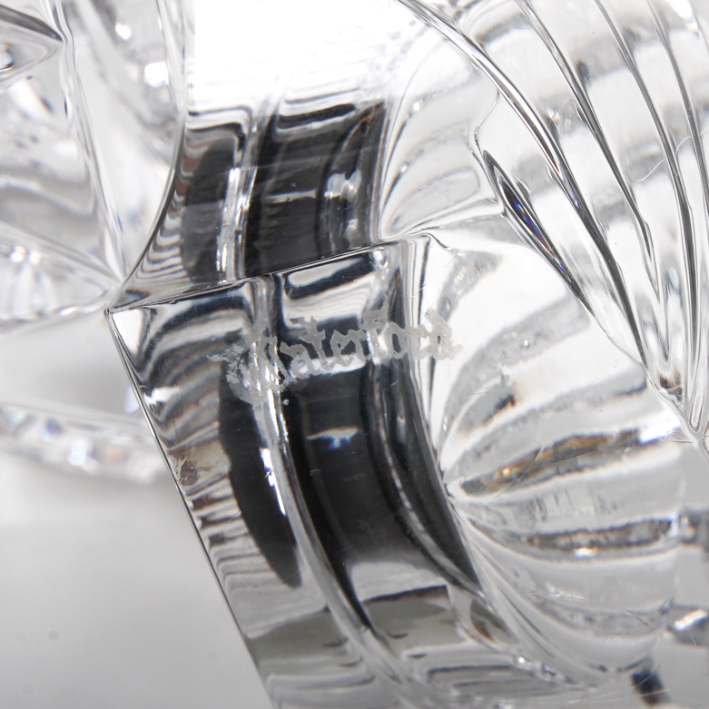 Two Waterford Crystal Clocks