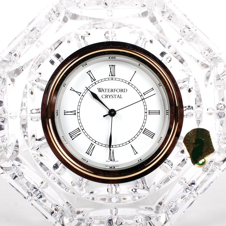 Two Waterford Crystal Clocks