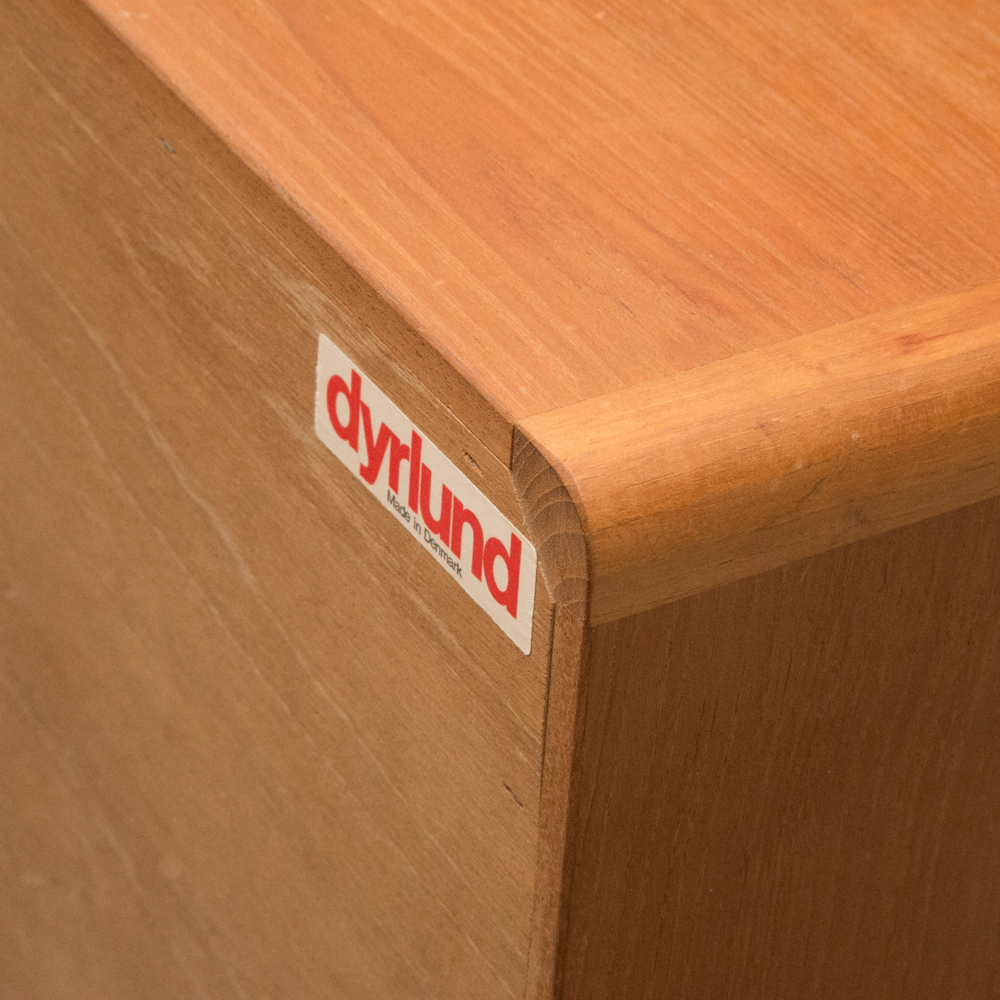Danish Modern Teak Nightstands by Dyrlund