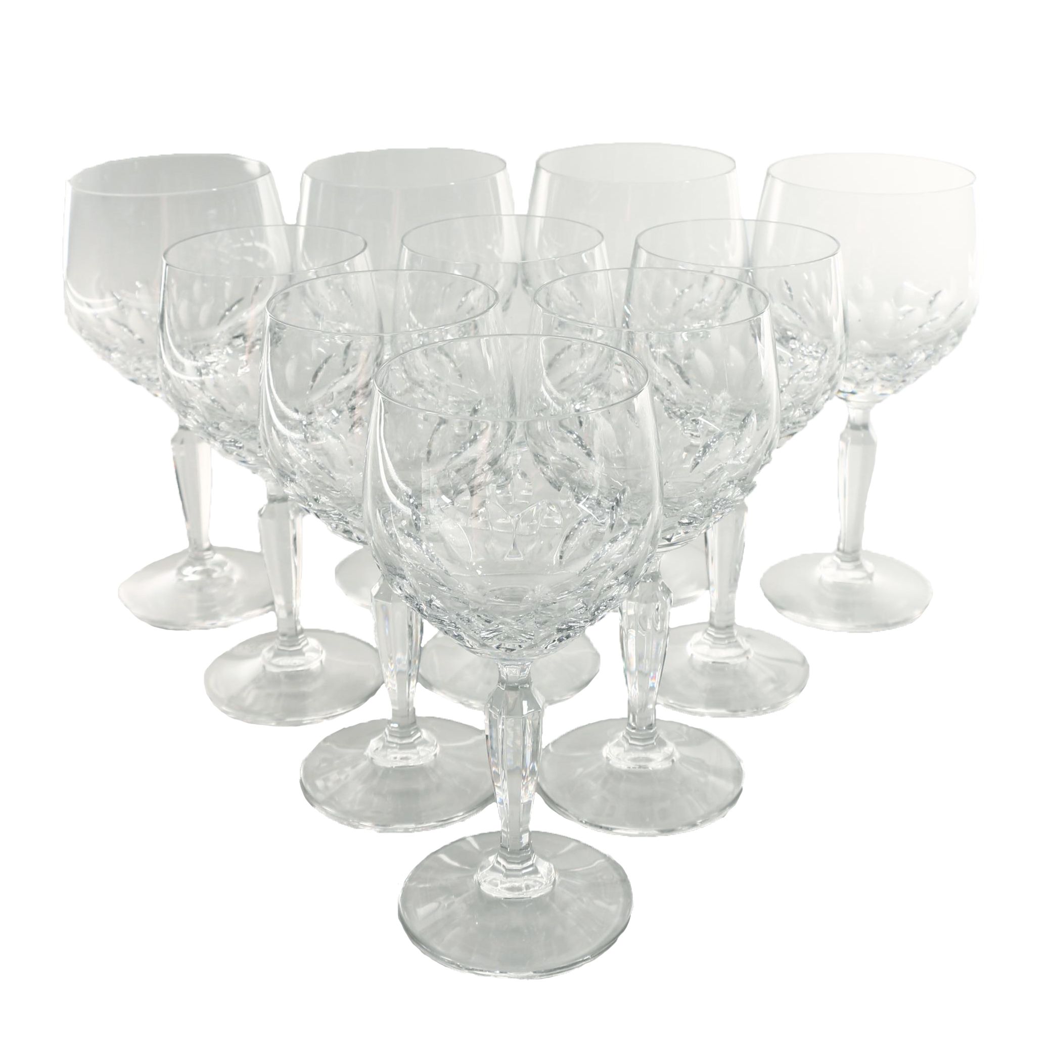 Mikasa "Shadow" Wine Glasses