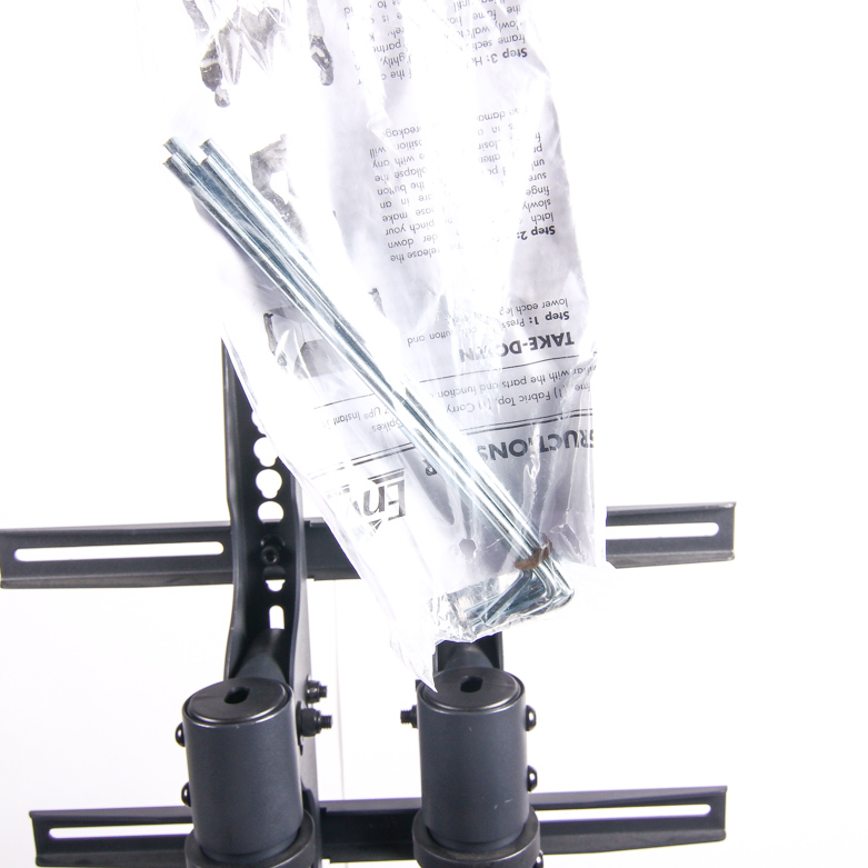 Mobile TV Stand with Adjustable Height