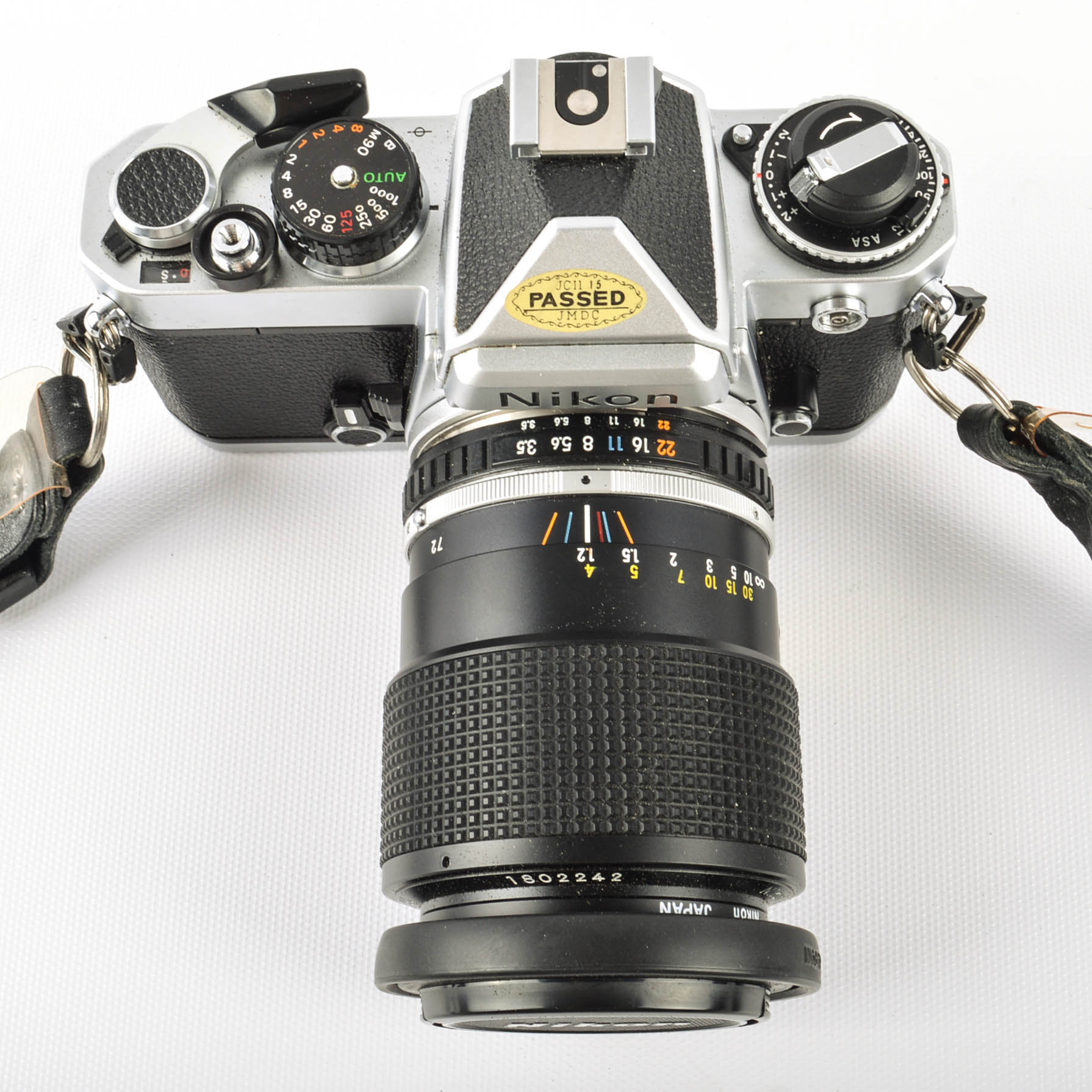 1980s Nikon FE 35mm SLR Camera