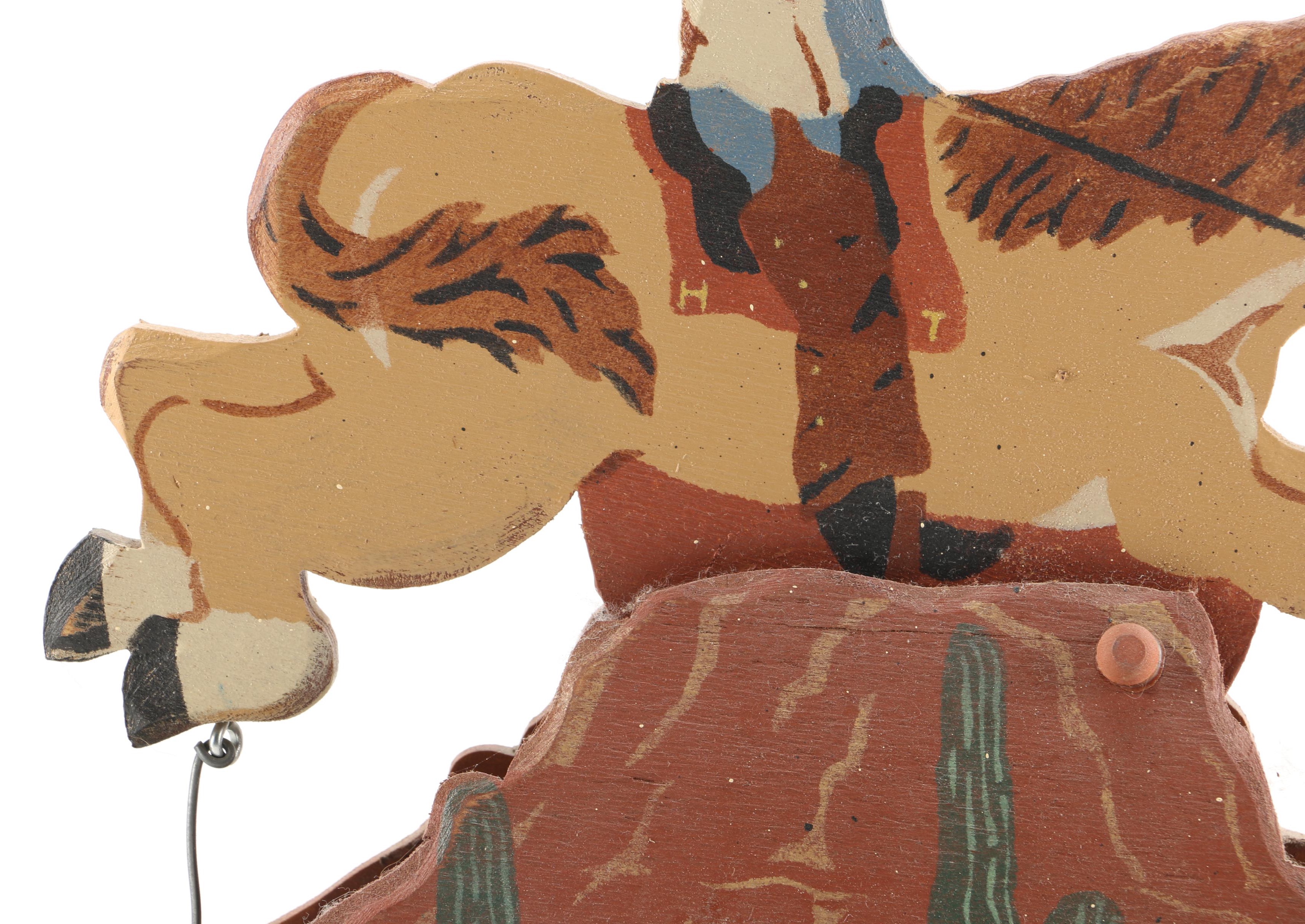 Heritage Toys Vintage Cowboy Pull Toy