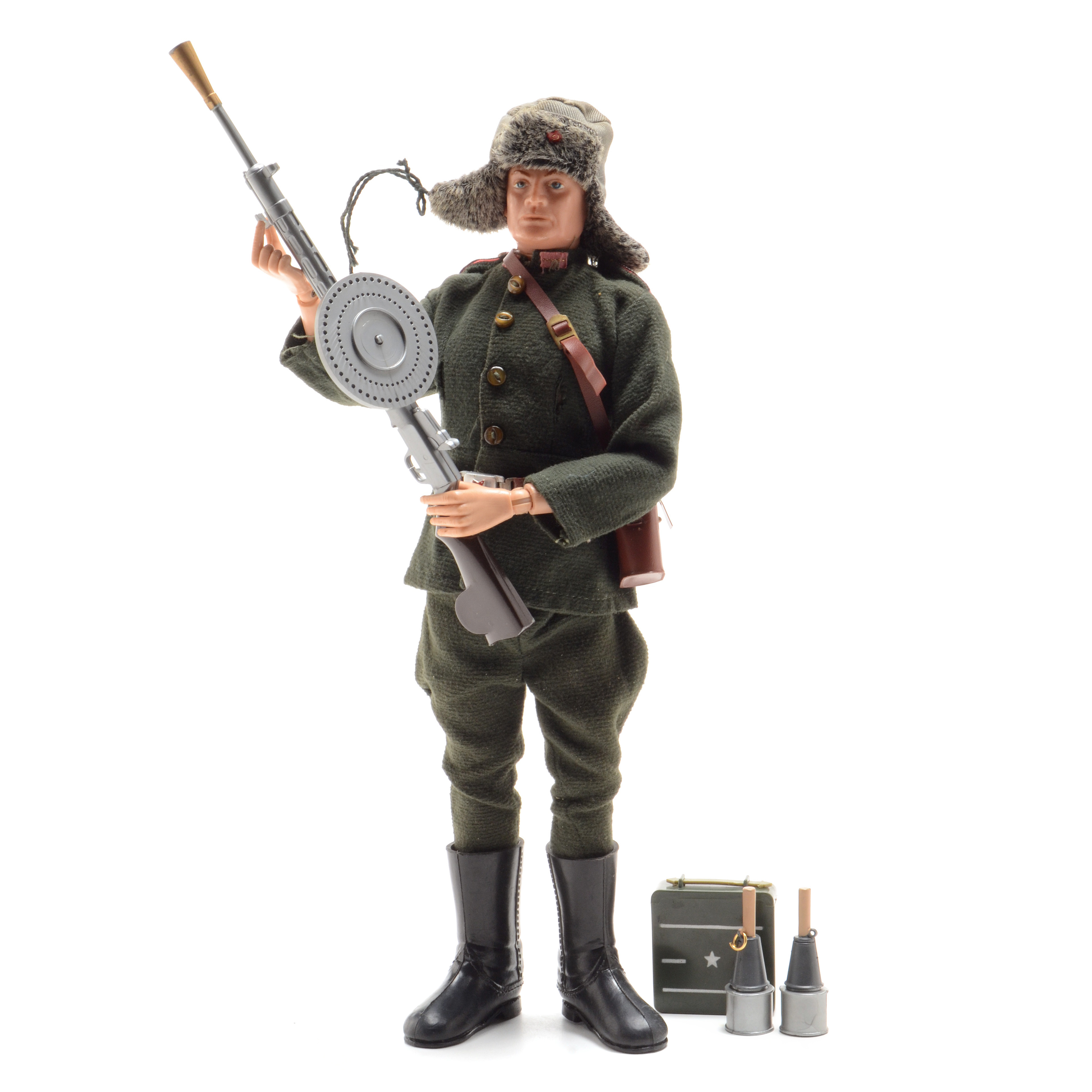 Vintage 1960s GI Joe Foreign Fighters Russian Infantry Figure