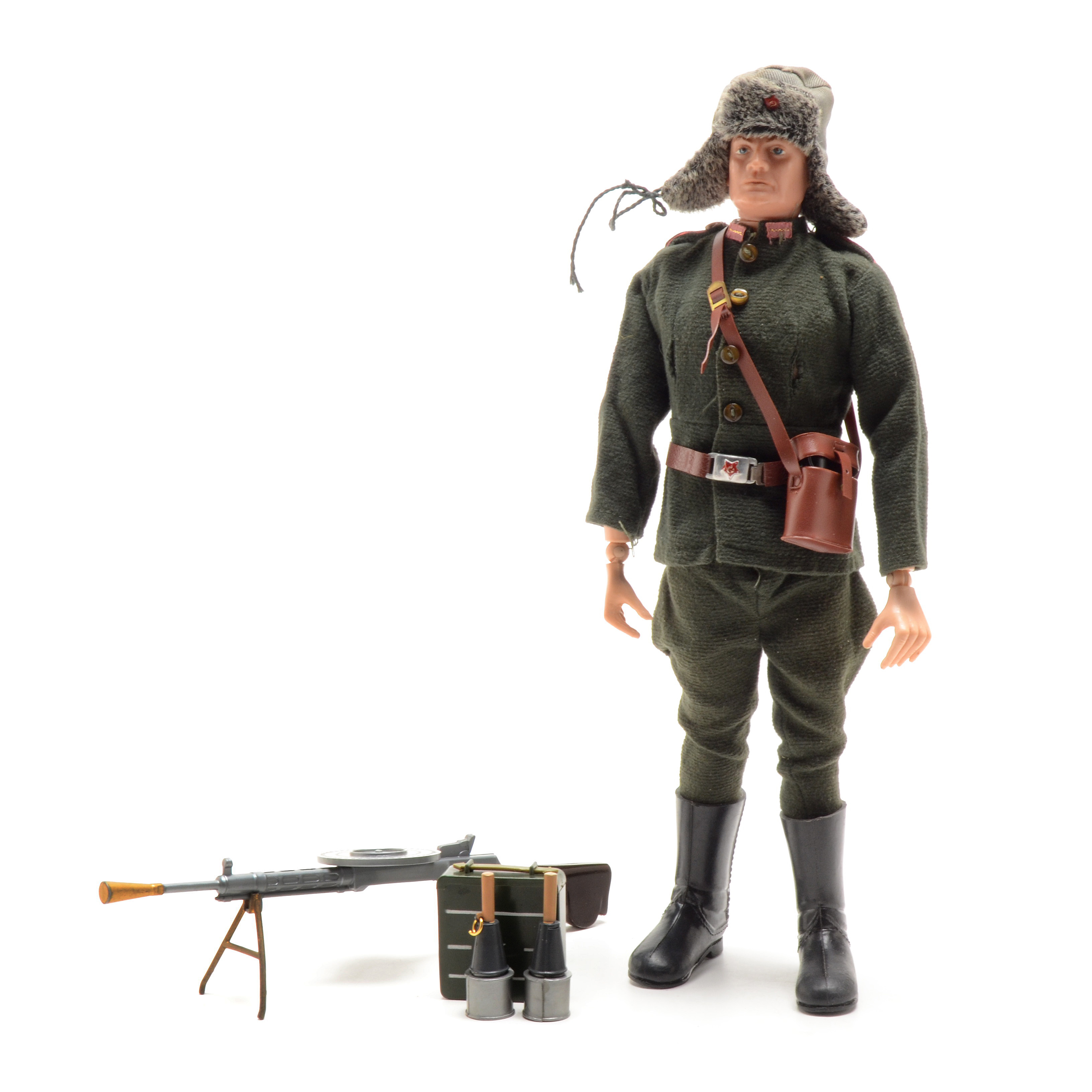 Vintage 1960s GI Joe Foreign Fighters Russian Infantry Figure
