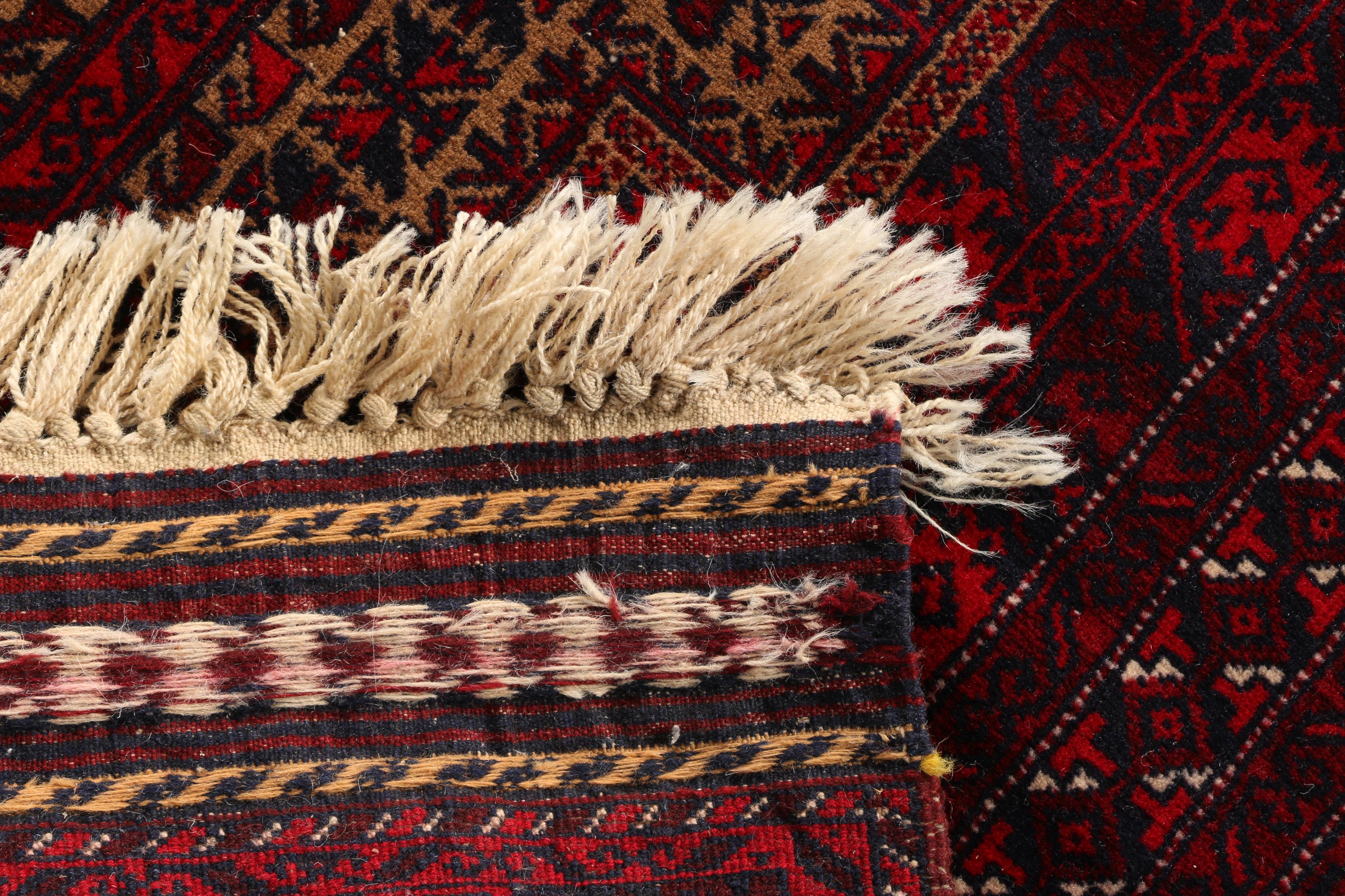 Hand-Knotted Baluch Prayer Rug