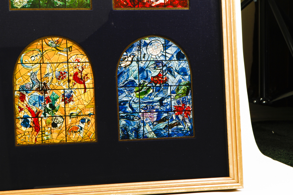 Framed Marc Chagall Postcards