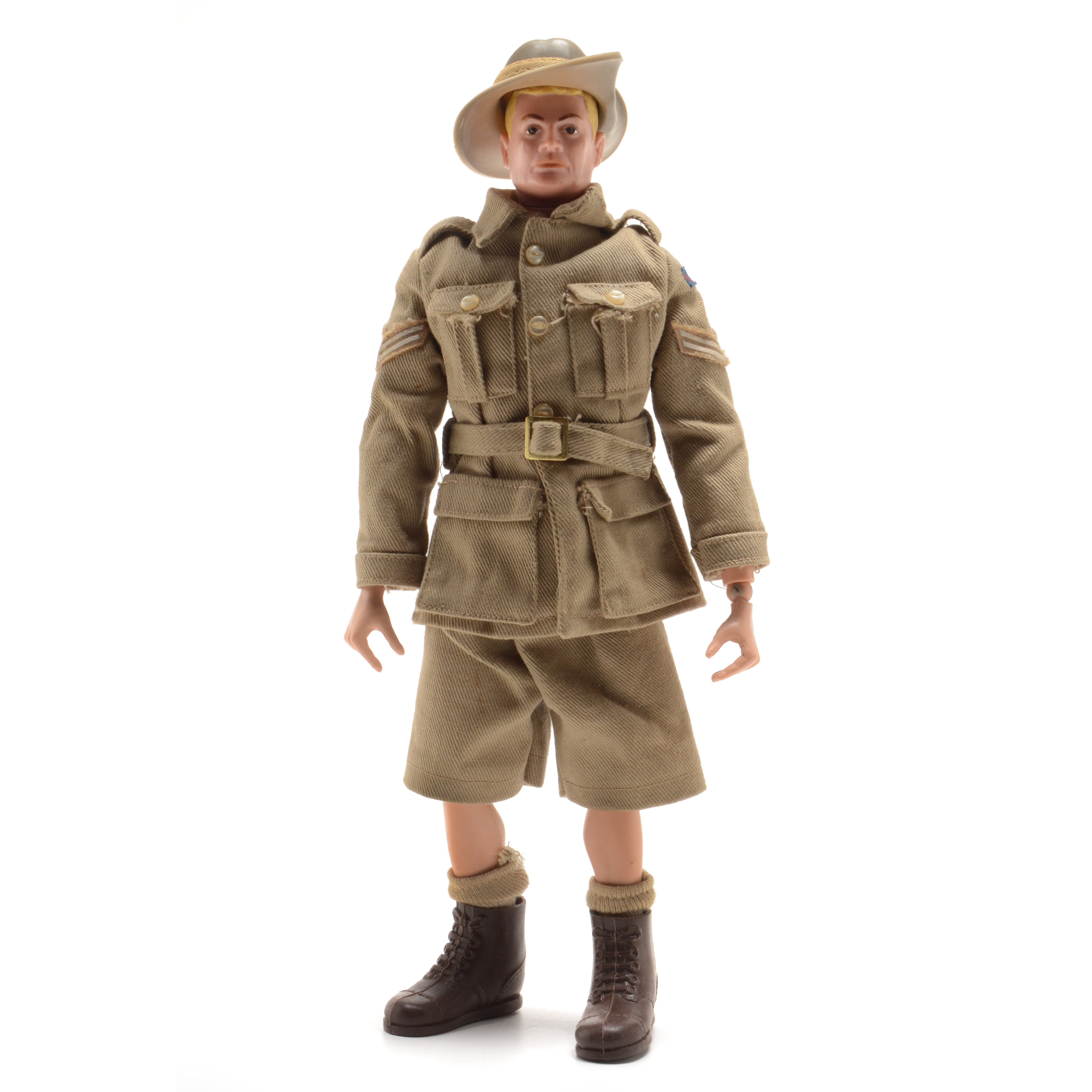 Rare Vintage 1960s Hasbro GI Joe Australian Jungle Fighter Figure