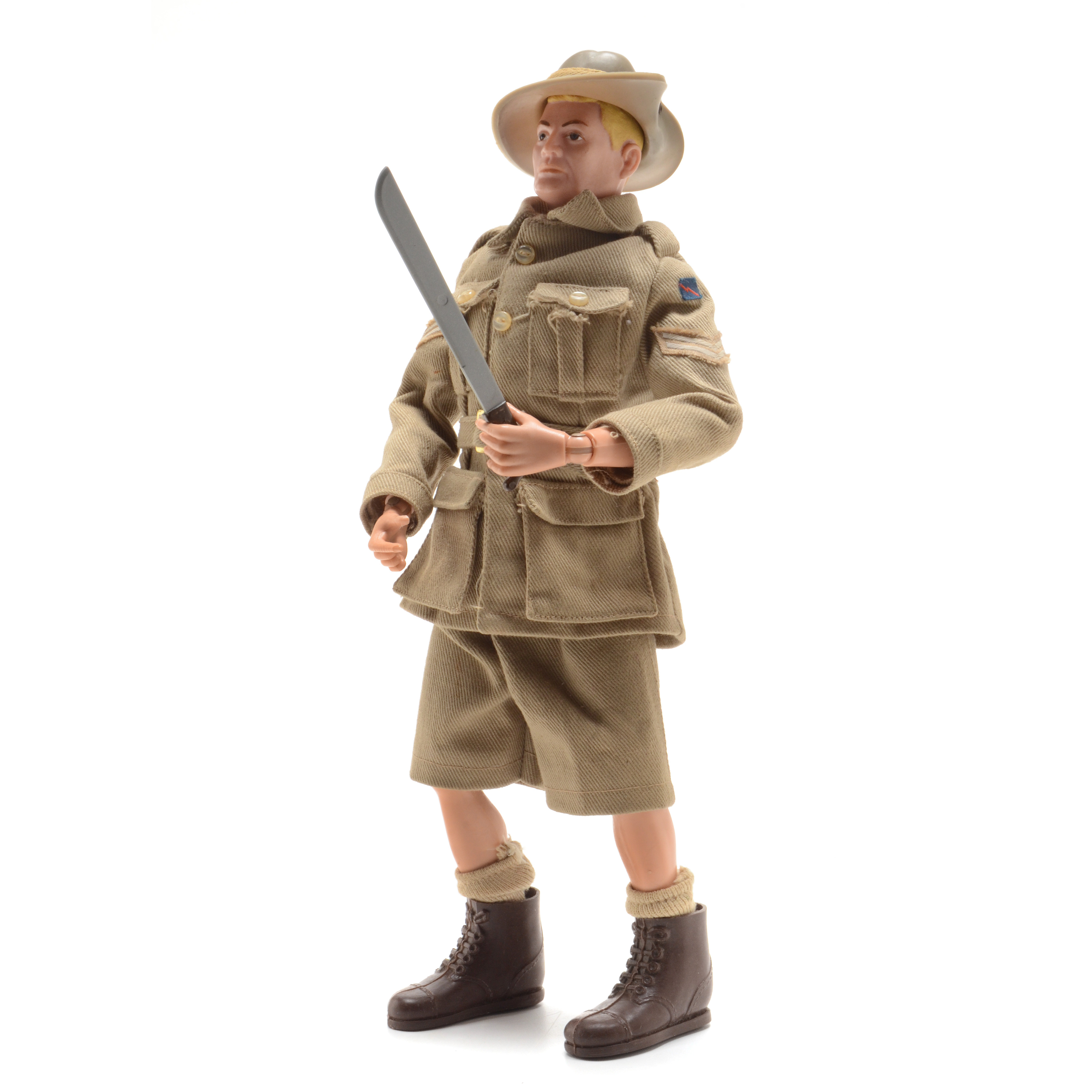 Rare Vintage 1960s Hasbro GI Joe Australian Jungle Fighter Figure