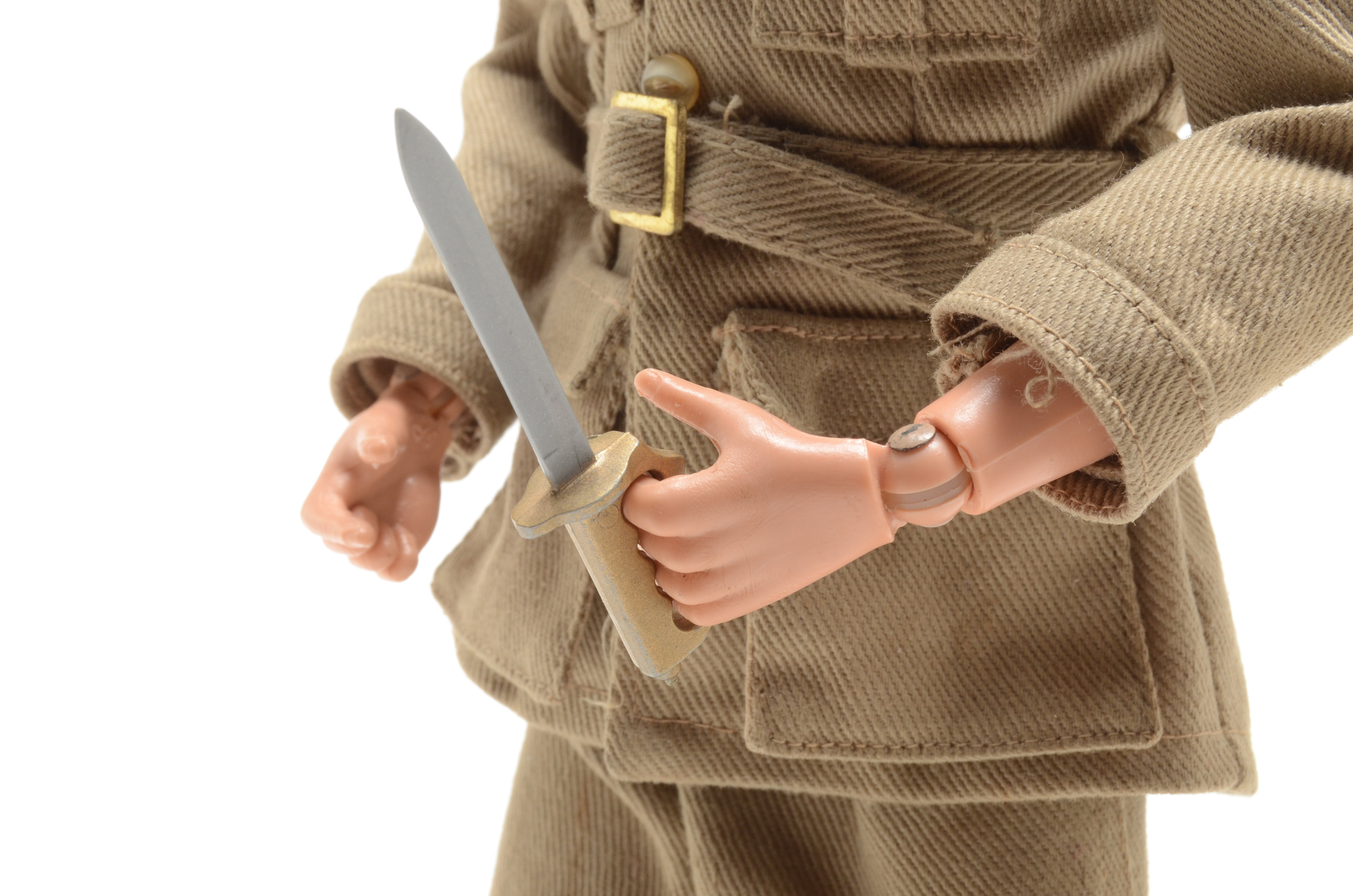 Rare Vintage 1960s Hasbro GI Joe Australian Jungle Fighter Figure