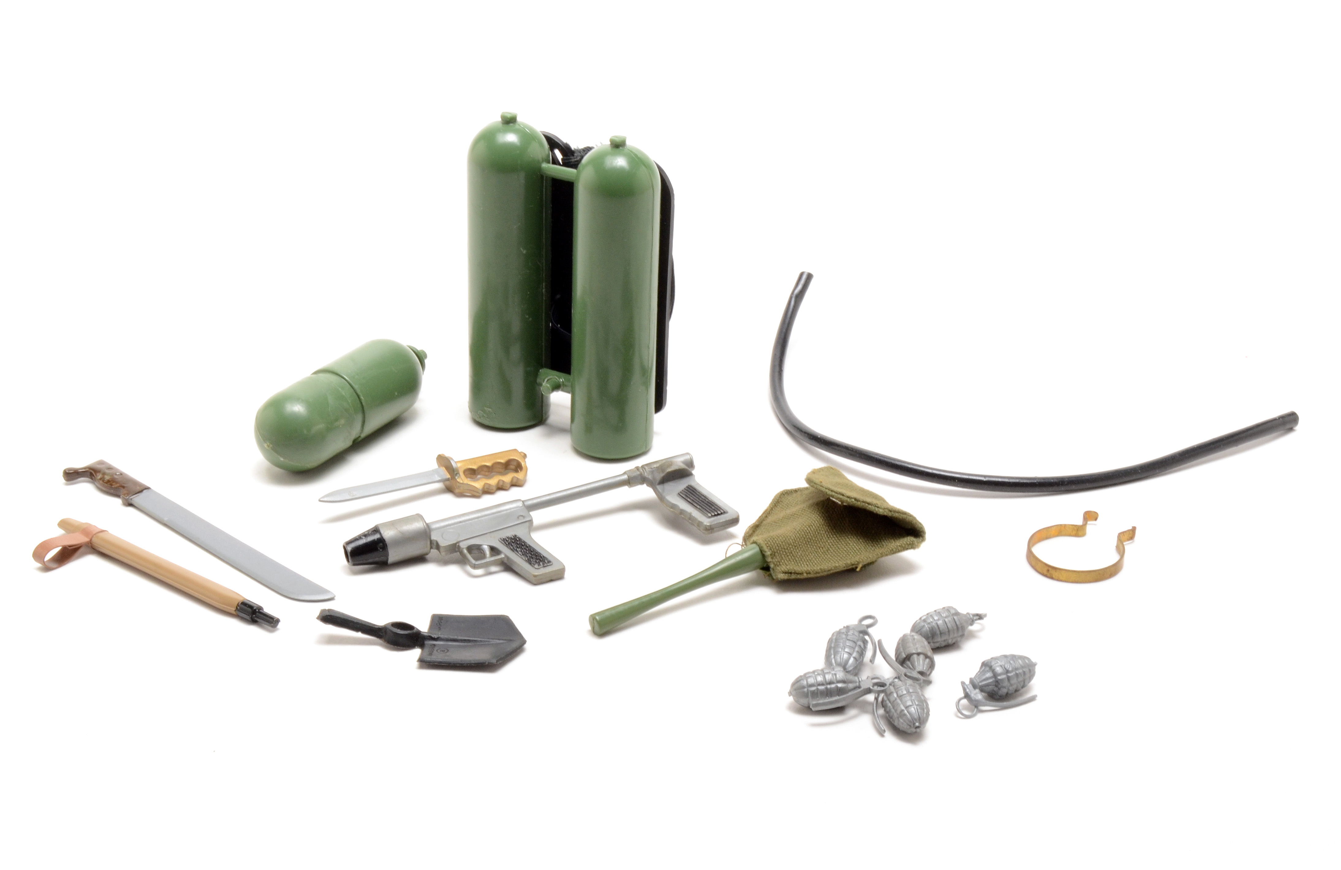 Rare Vintage 1960s Hasbro GI Joe Australian Jungle Fighter Figure