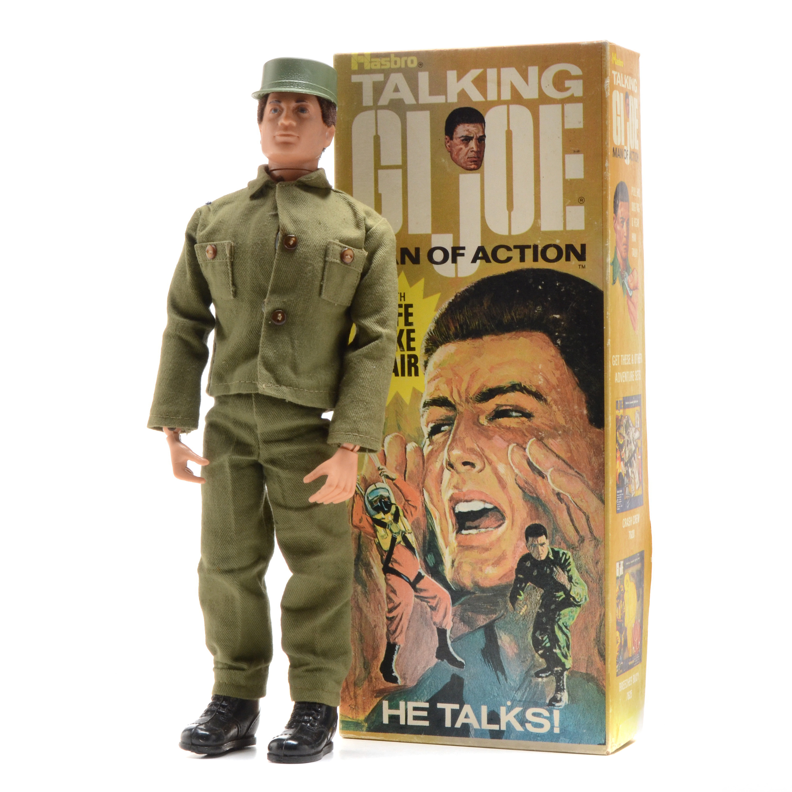 Vintage 1960s GI Joe "Talking Man of Action" with Original Box