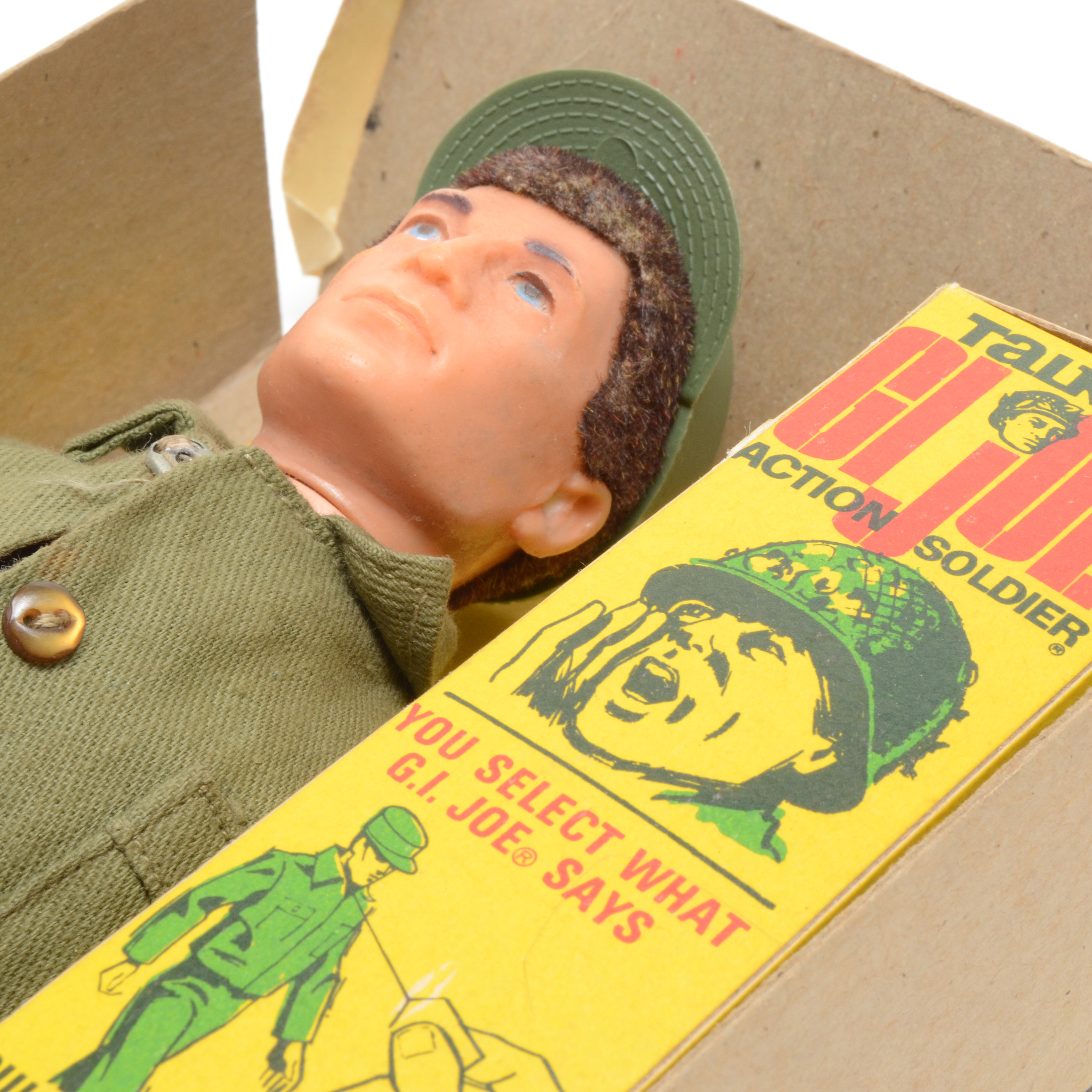 Vintage 1960s GI Joe "Talking Man of Action" with Original Box