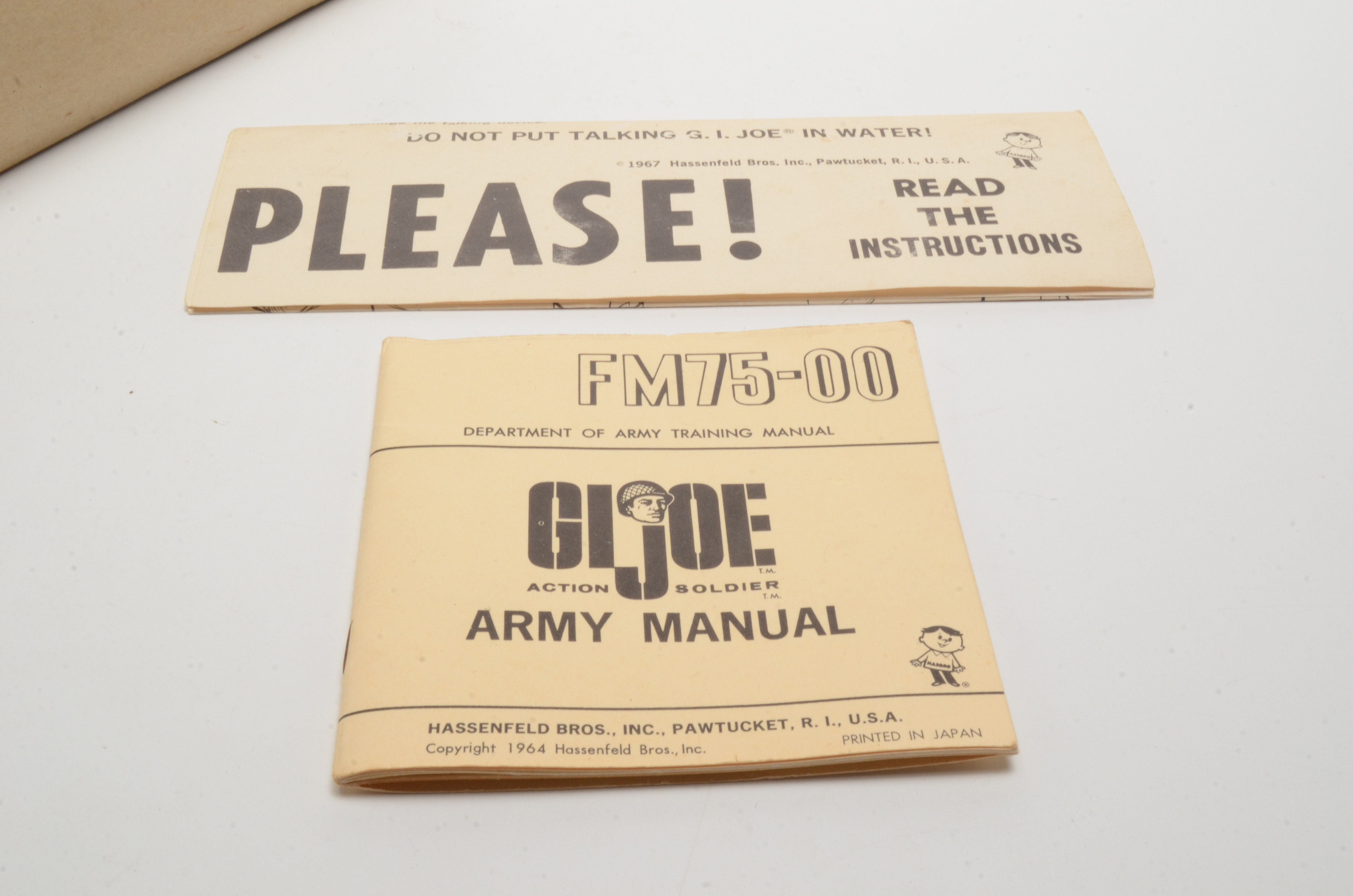 Vintage 1960s GI Joe "Talking Man of Action" with Original Box