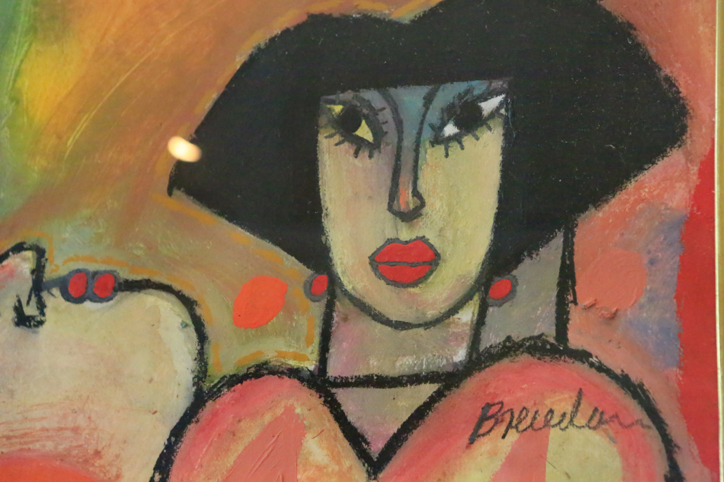 Juan Carlos Breceda Original COBRA-Style Painting