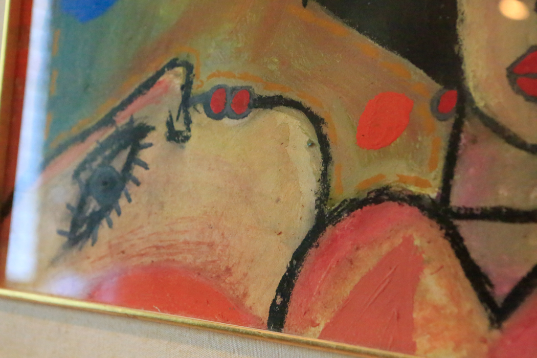 Juan Carlos Breceda Original COBRA-Style Painting