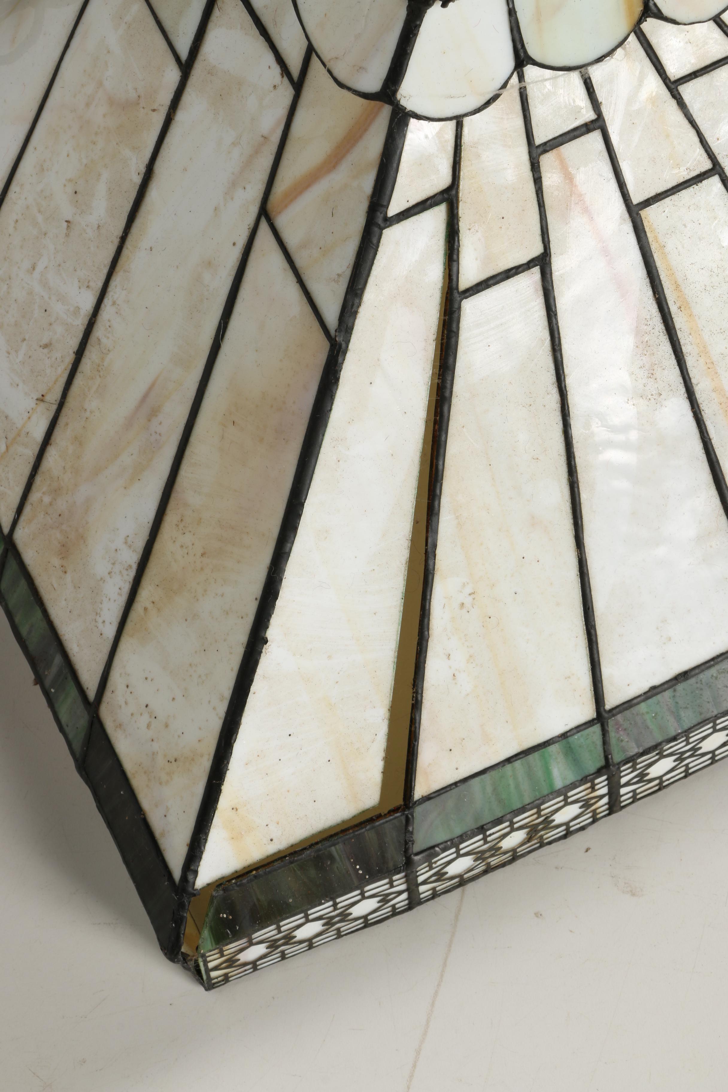 Vintage Tiffany Style Pool Table Light