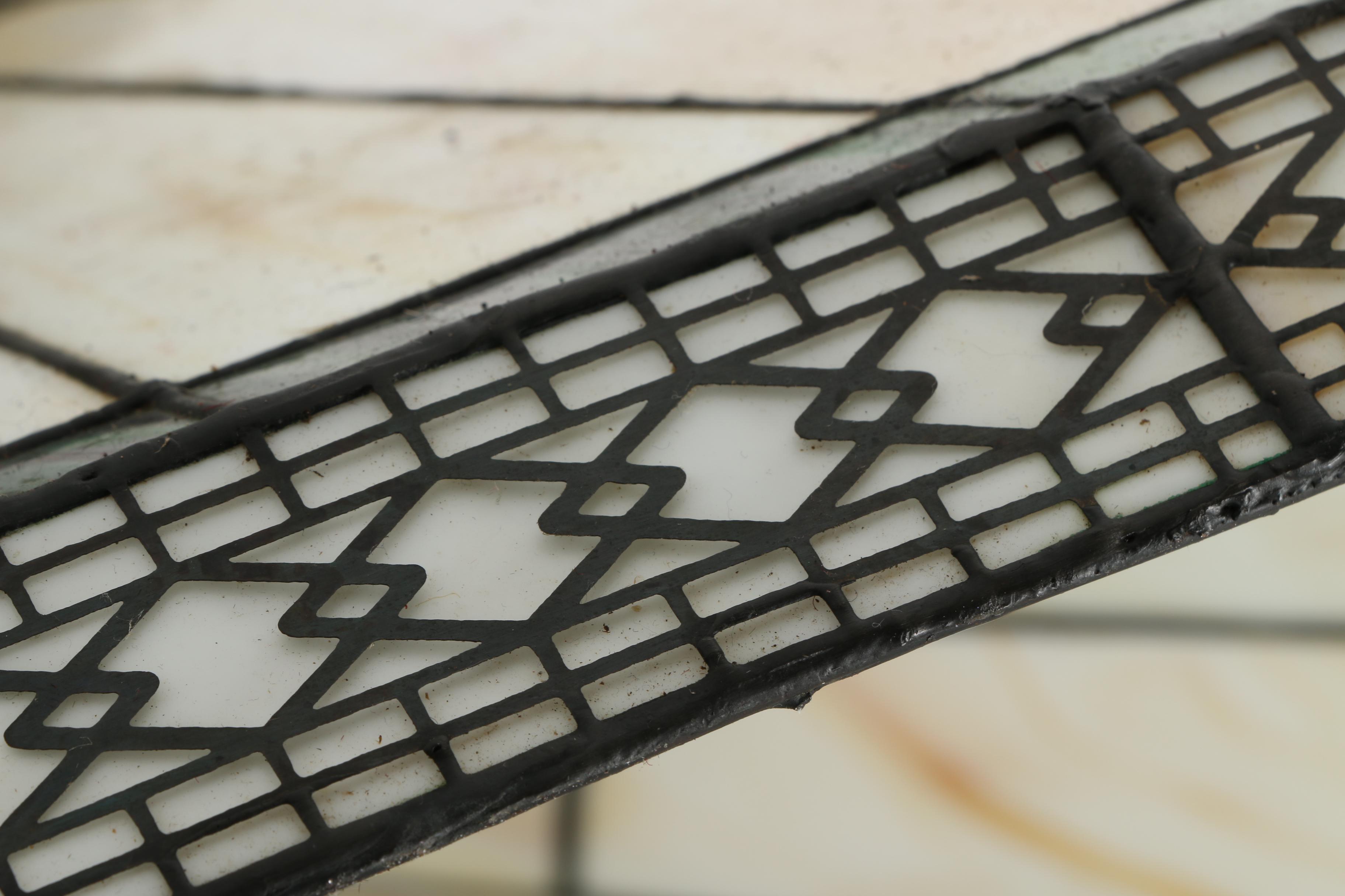 Vintage Tiffany Style Pool Table Light