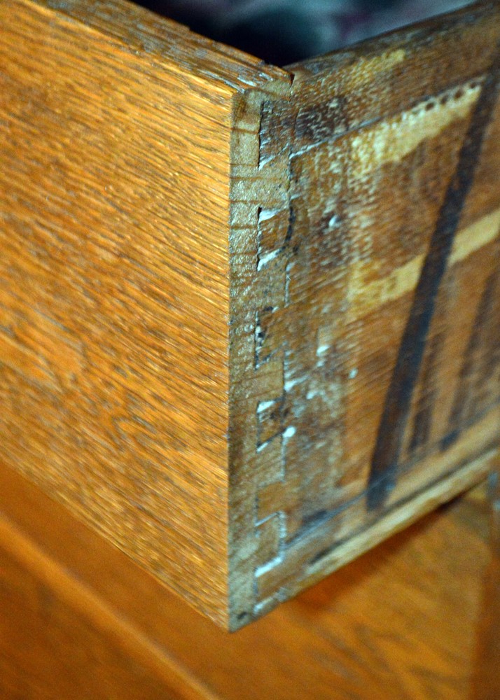 Antique Oak Chifferobe