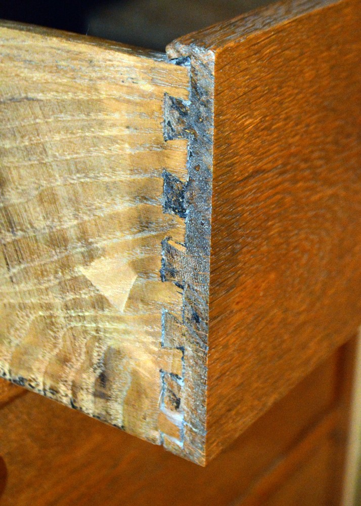 Antique Oak Chifferobe