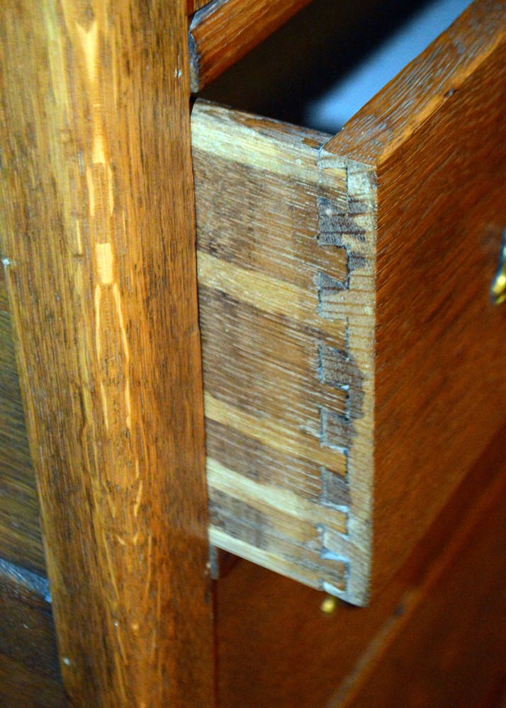 Antique Oak Chifferobe