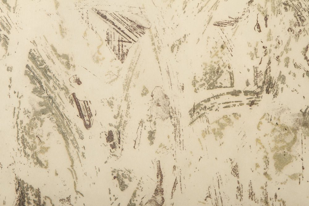 W. Zingaro Artist's Proof Intaglio "Mojave"