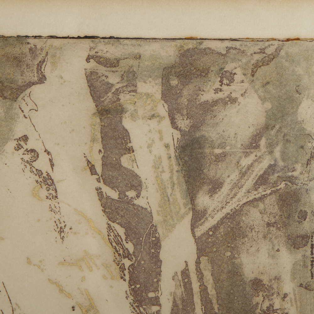 W. Zingaro Artist's Proof Intaglio "Mojave"