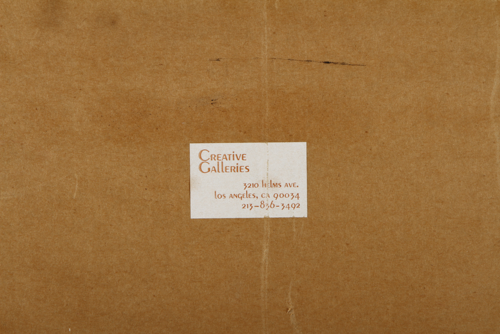 W. Zingaro Artist's Proof Intaglio "Mojave"