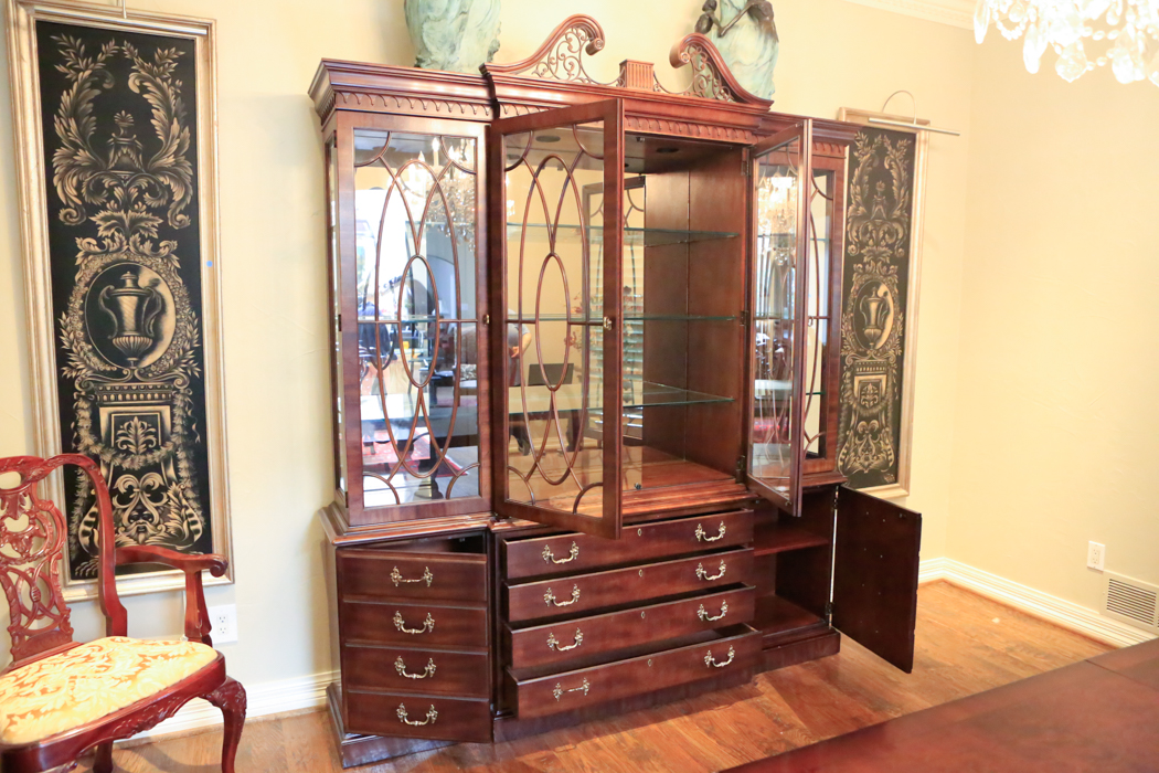 Henredon Lighted China Cabinet