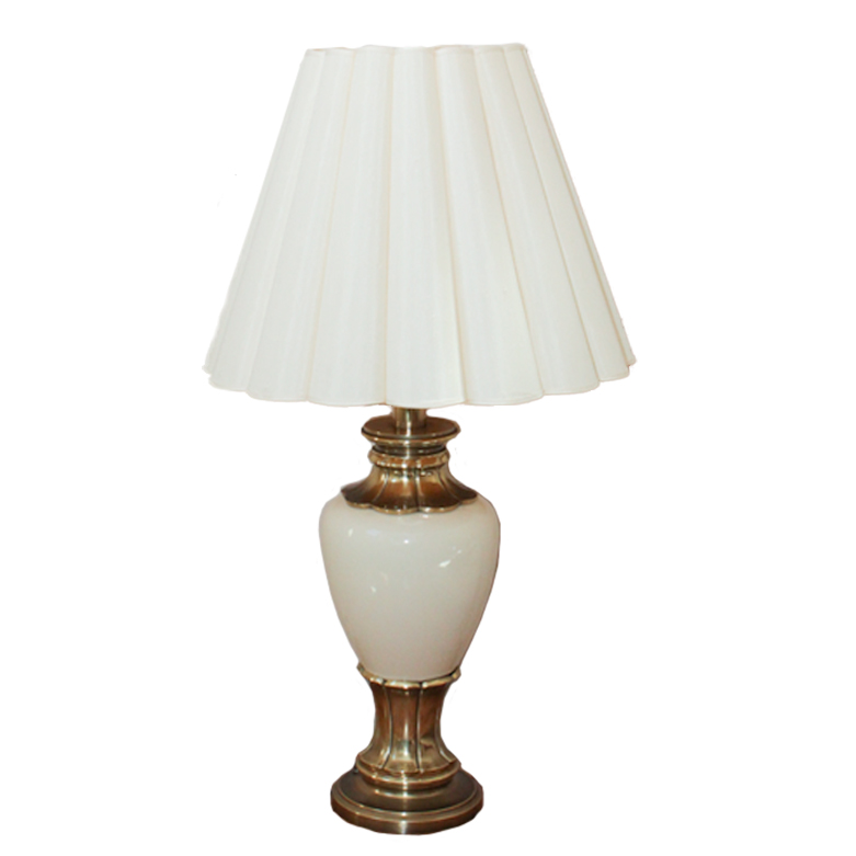 Pair of Brass Table Lamps