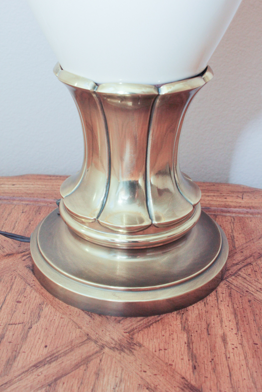 Pair of Brass Table Lamps