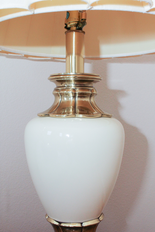 Pair of Brass Table Lamps