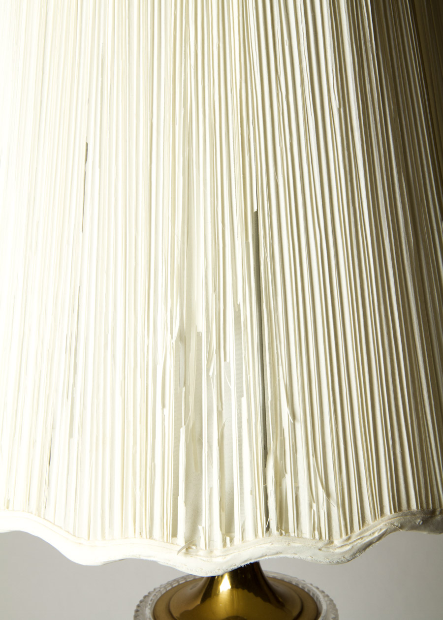 Brass and Glass Lamps