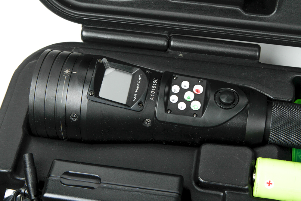 MII FlashCam Tactical Flashlight Video Camera