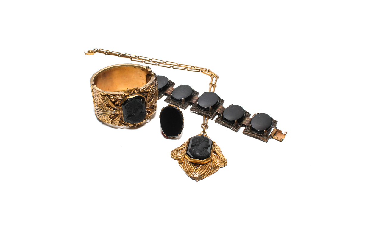 Collection Of Victorian Inspired Costume Jewelry