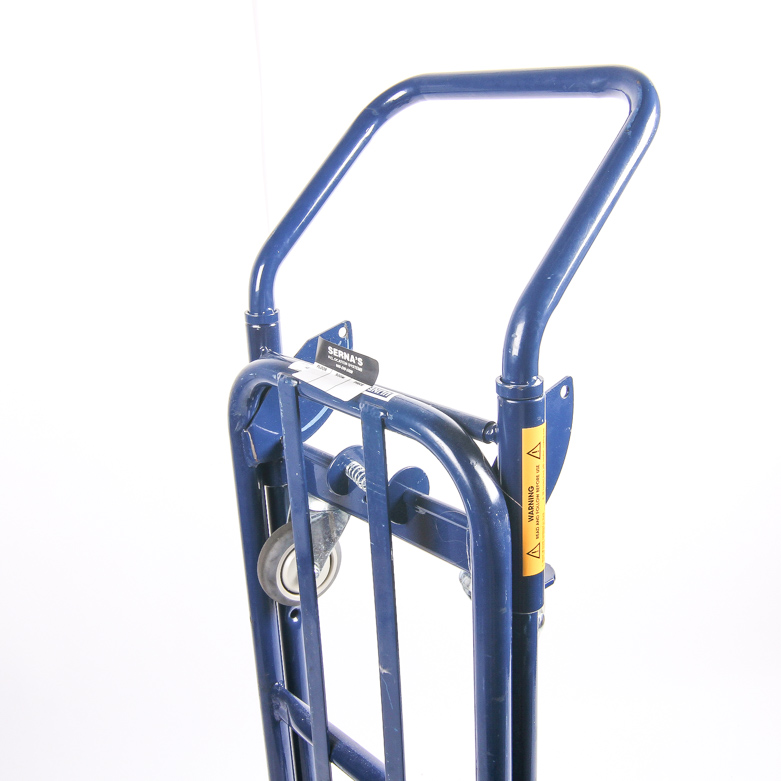 ULINE Convertible Steel Hand Truck with Solid Wheels