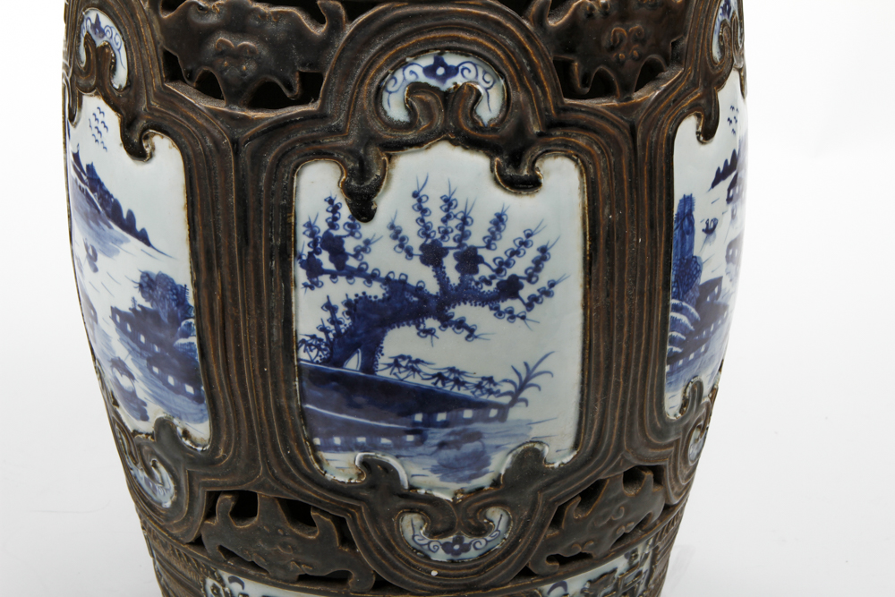 Chinese Ceramic Garden Stool