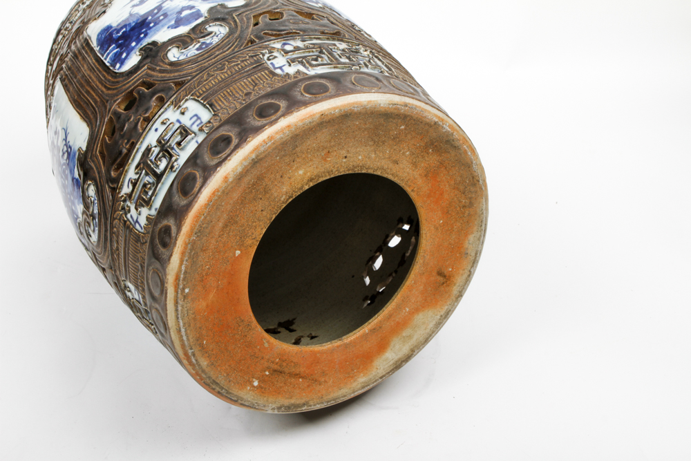 Chinese Ceramic Garden Stool