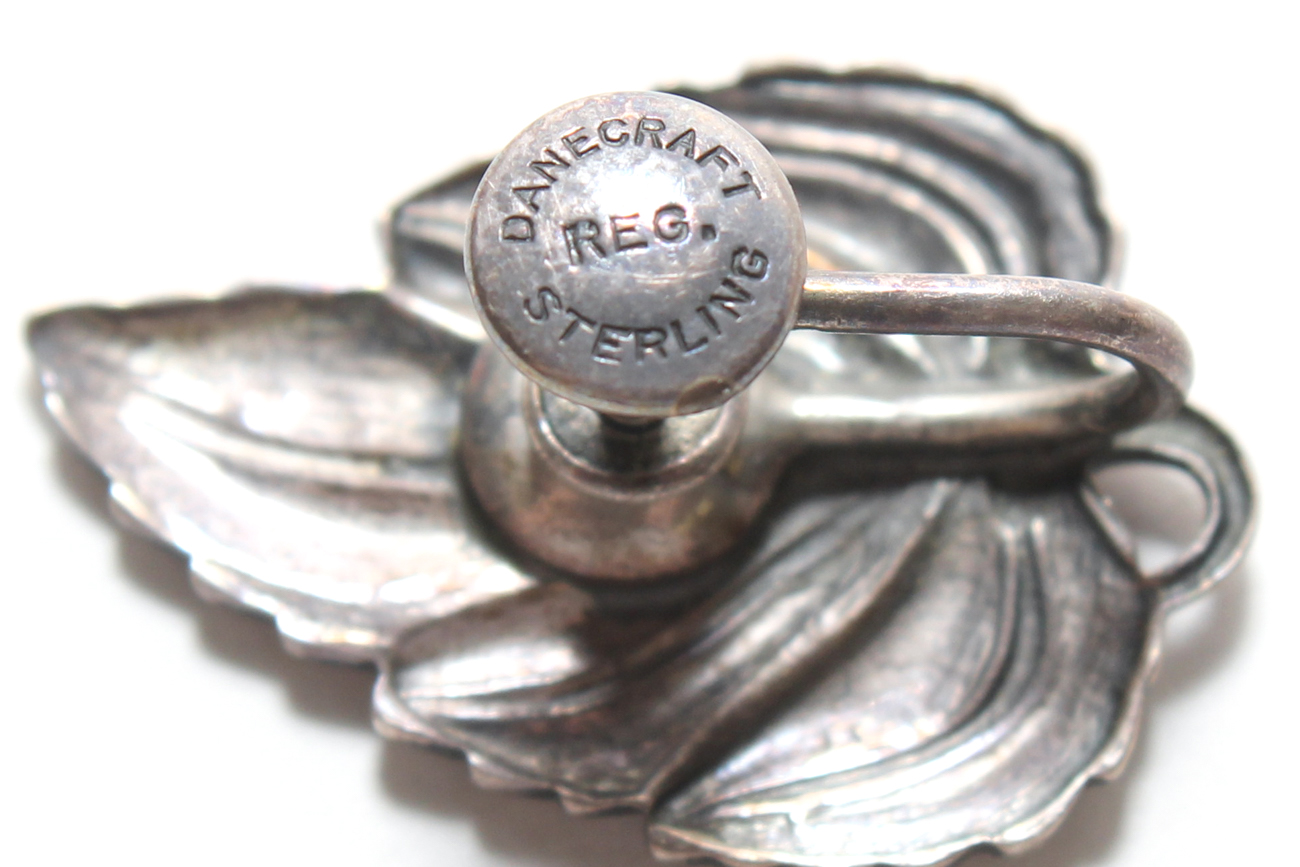 Danecraft Sterling Silver Nacklace And Earring Set