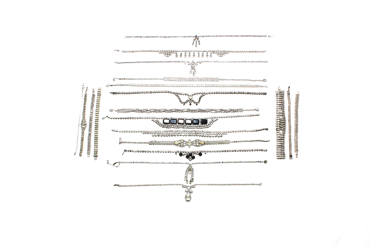 Art Deco Inspired Rhinestone Costume Jewelry