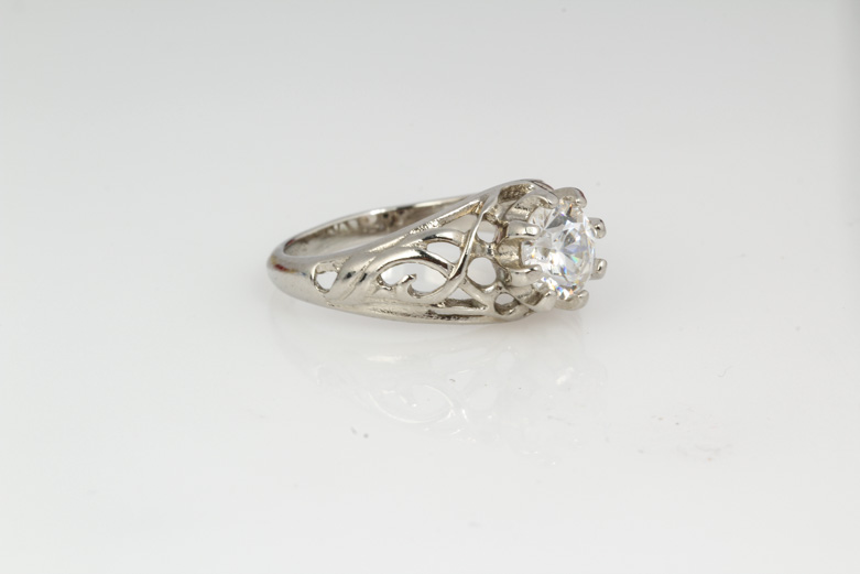 Collection of Sterling Silver and Cubic Zirconia Rings