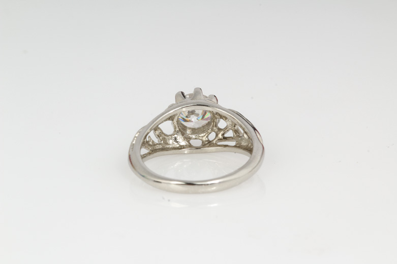 Collection of Sterling Silver and Cubic Zirconia Rings