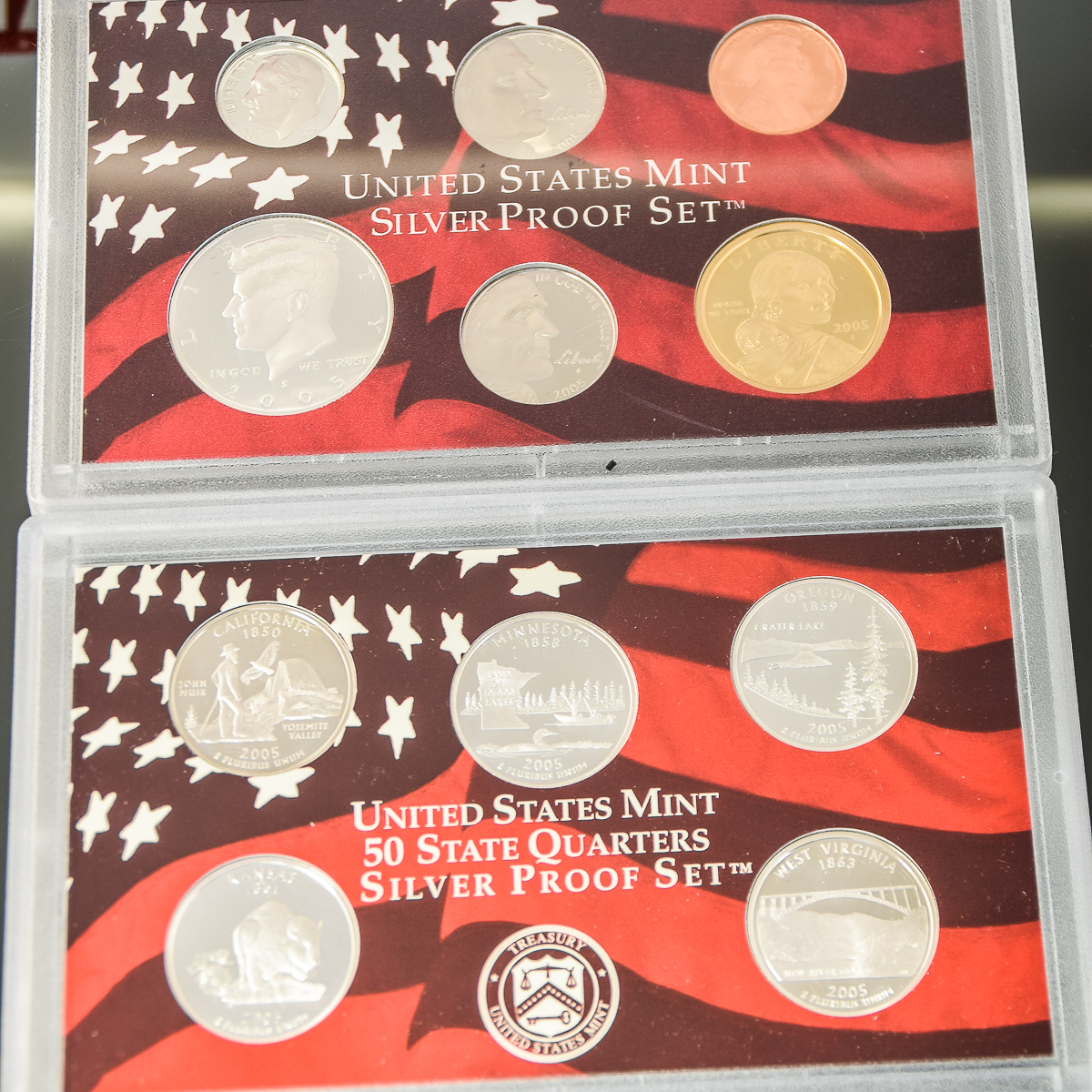 2005 US Mint Silver Proof Set